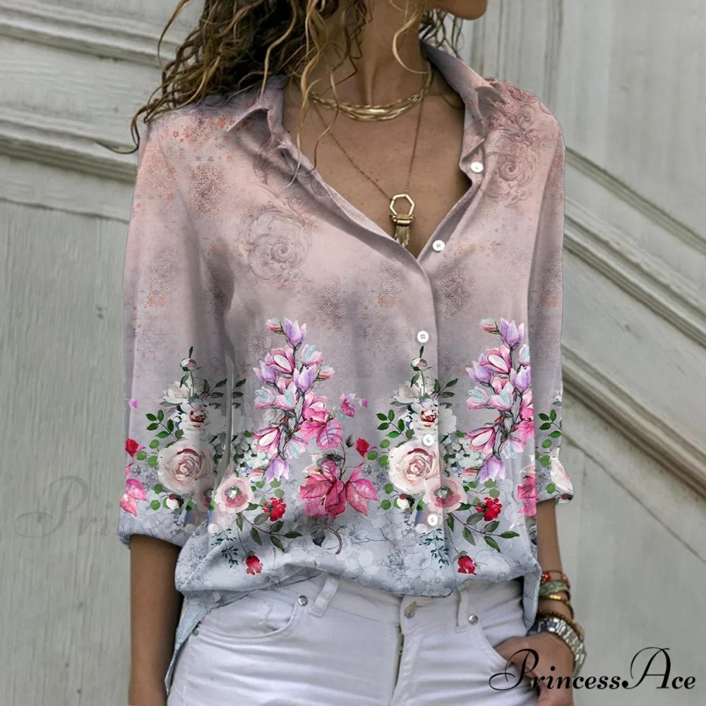 Elegant Shirts Fashion Long Sleeve Blouse - Image 4