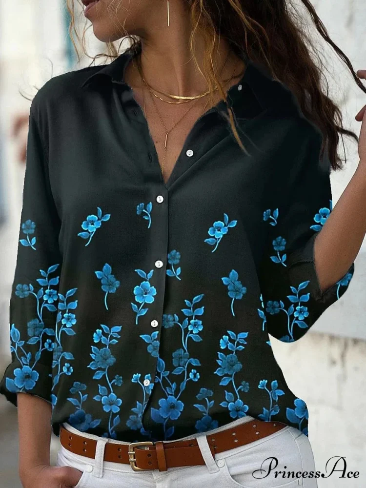 Elegant Shirts Fashion Long Sleeve Blouse - Image 5