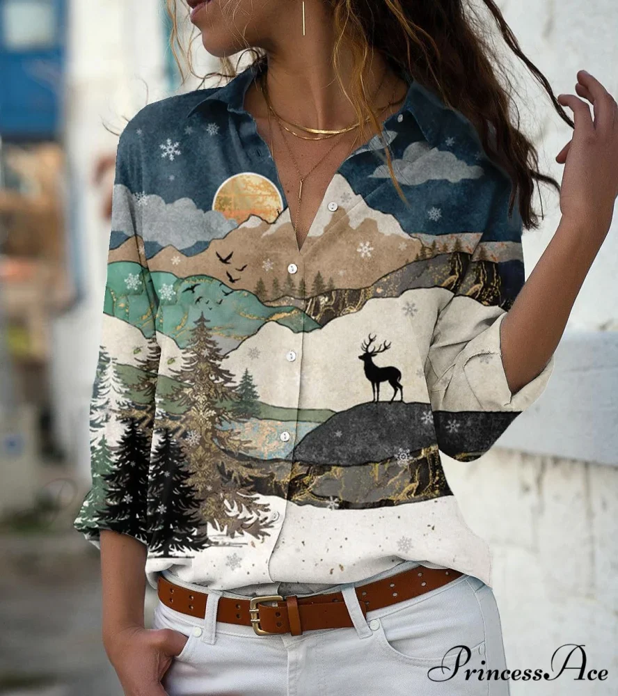 Elegant Shirts Fashion Long Sleeve Blouse - Image 7