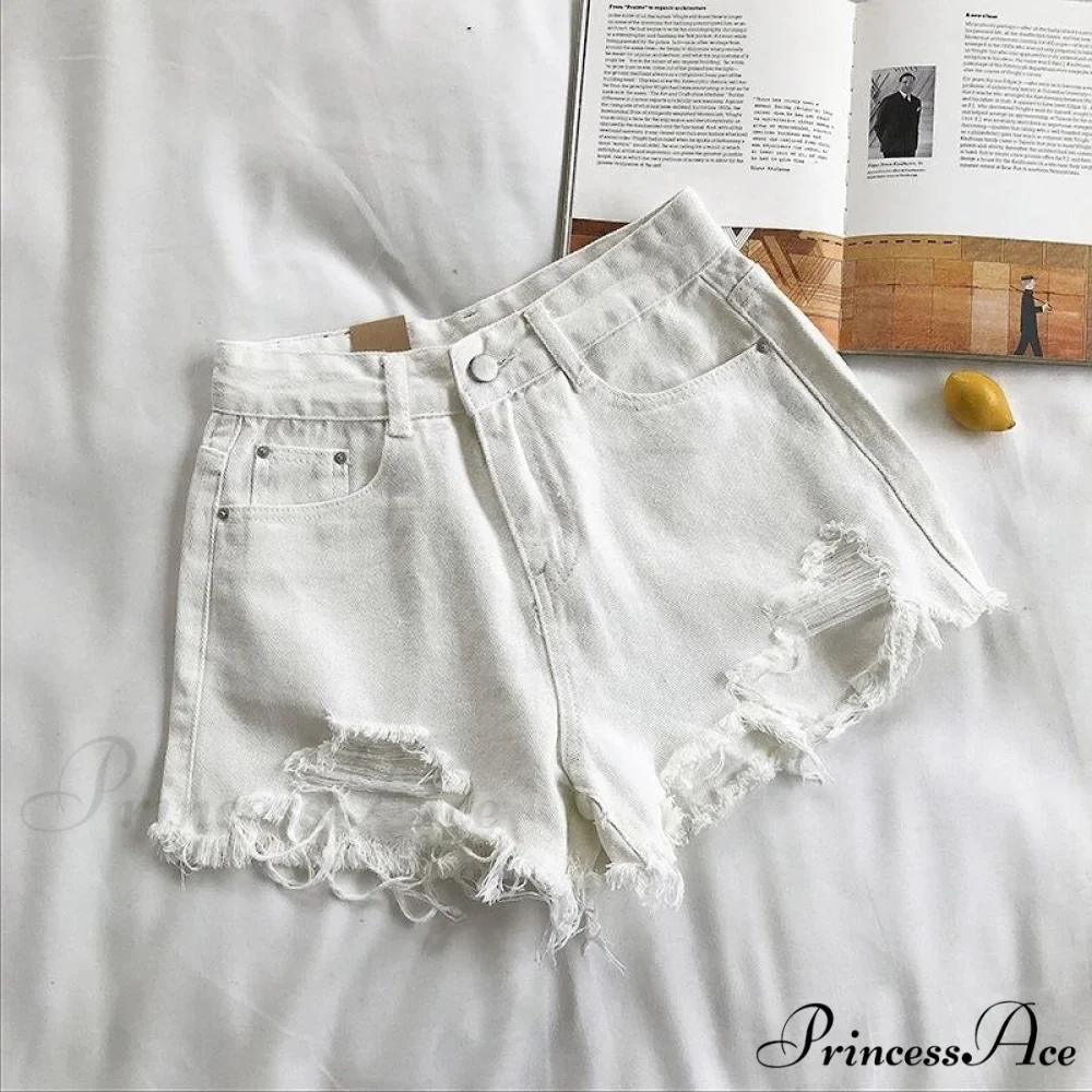lim Fit Shorts Beach Streetwear Jeans - Image 6