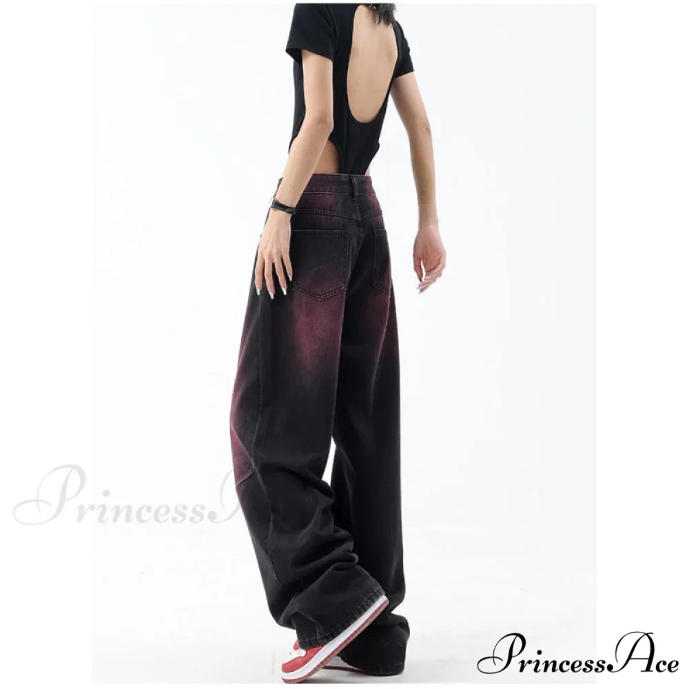 High Waist Baggy Wide Leg Pants Street Fashion - Image 4