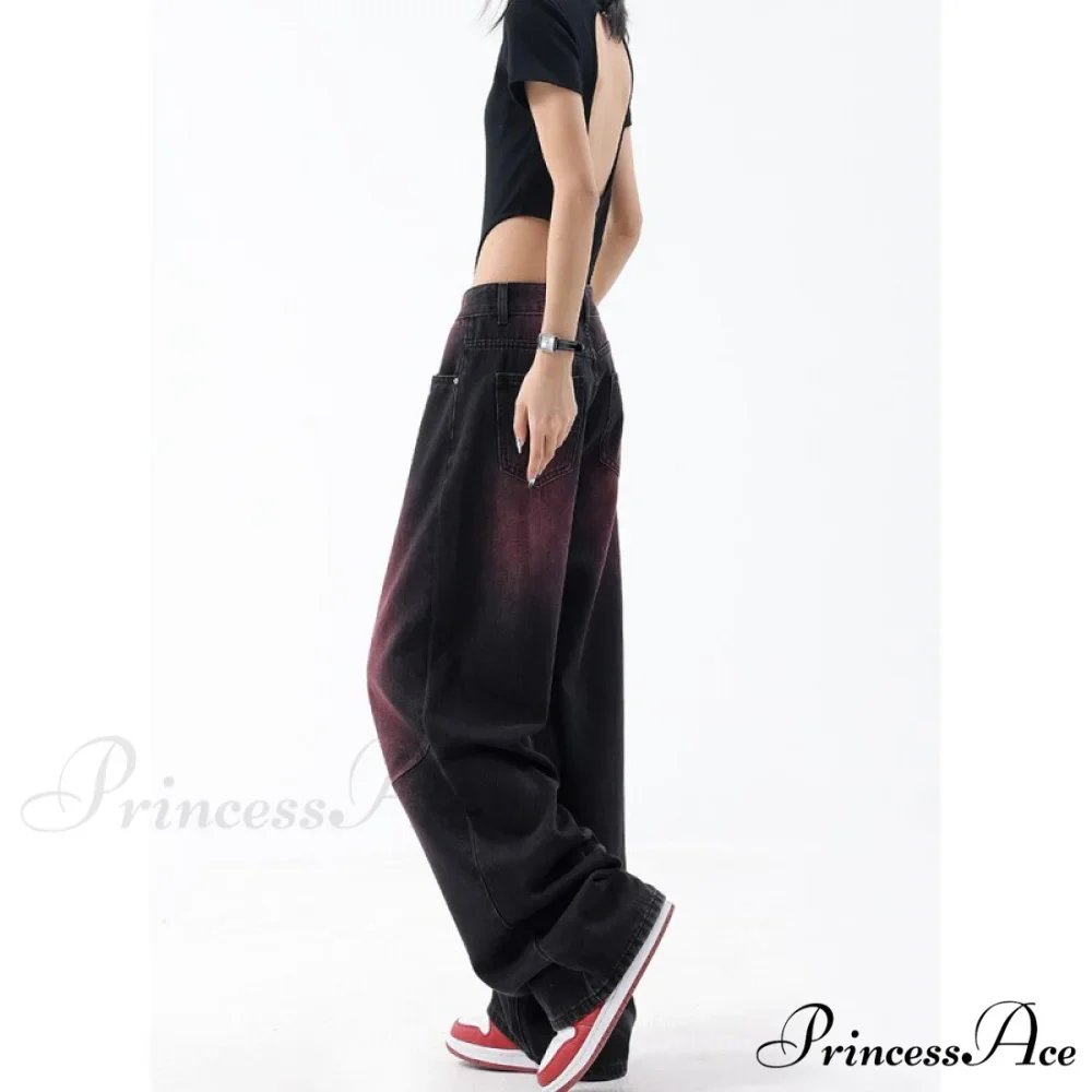 High Waist Baggy Wide Leg Pants Street Fashion - Image 5