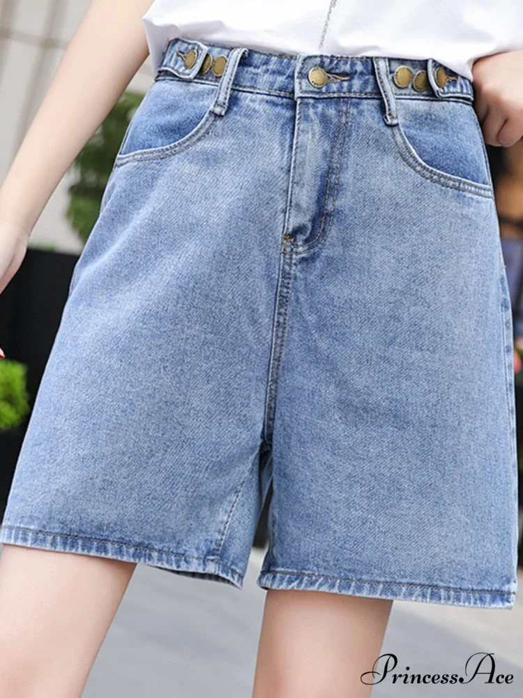 Loose Fit Streetwear Solid Color Straight Jeans - Image 4