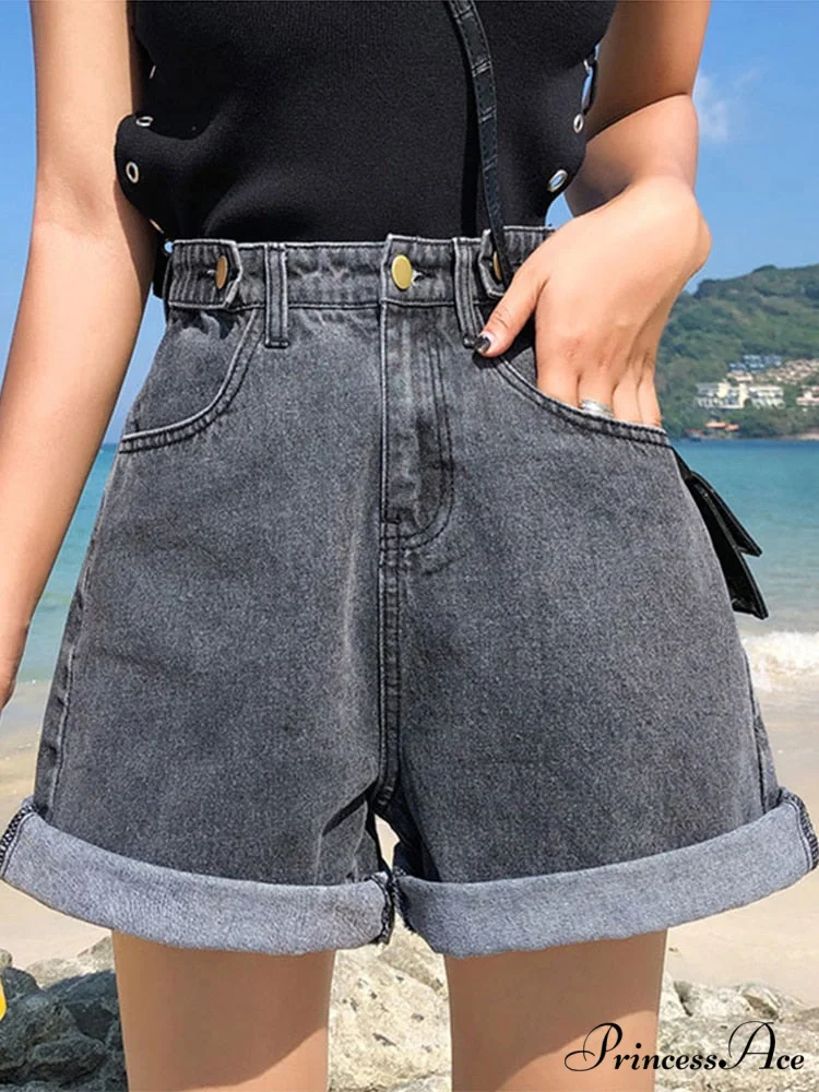 Loose Fit Streetwear Solid Color Straight Jeans - Image 7