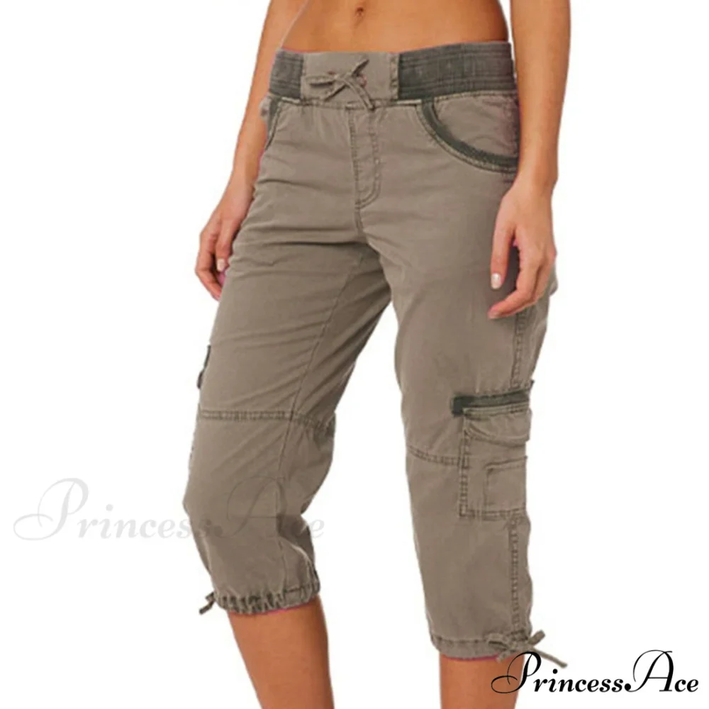Overalls Thin Loose Cargo Shorts Pantalones - Image 8