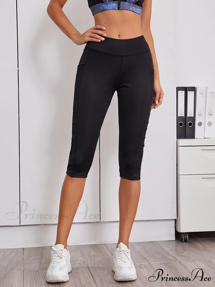 High Waisted Athletic Yoga Pants - Image 3