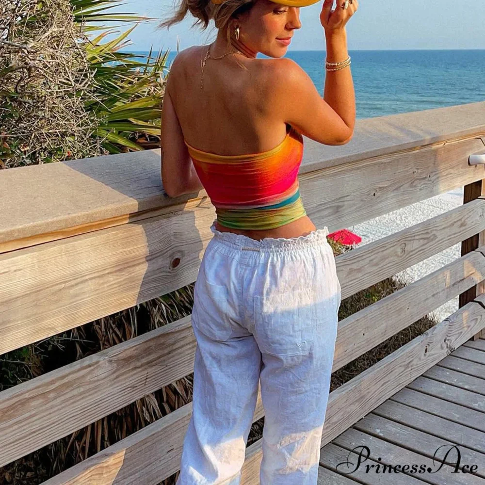 Cover Chest Bandeau Crop Top - Image 3
