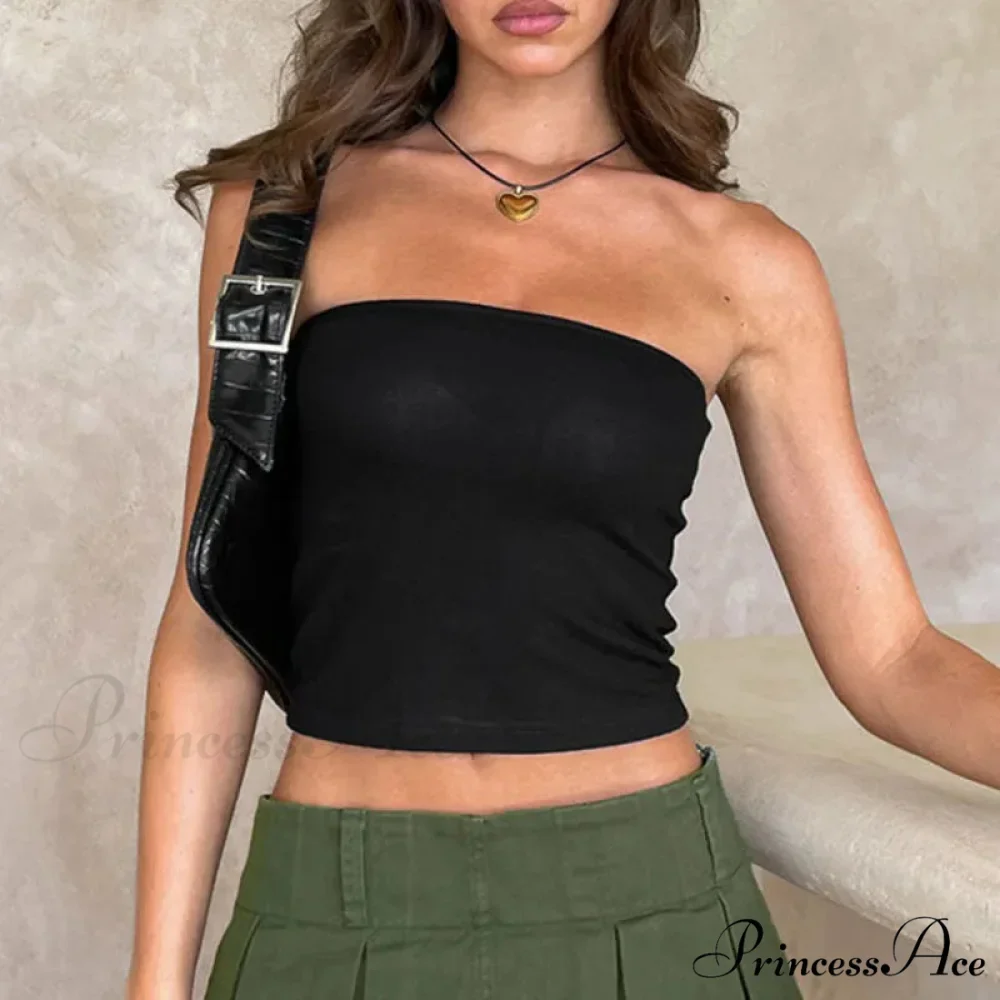 Cover Chest Bandeau Crop Top - Image 7