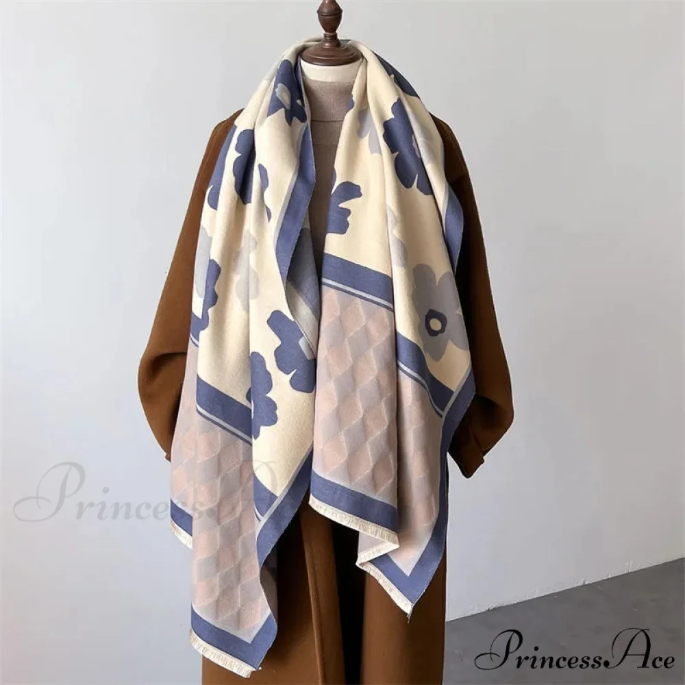 Cozy Cashmere Wrap Blanket Scarf