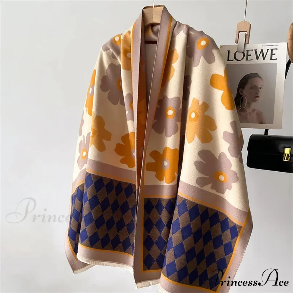 Cozy Cashmere Wrap Blanket Scarf - Image 2