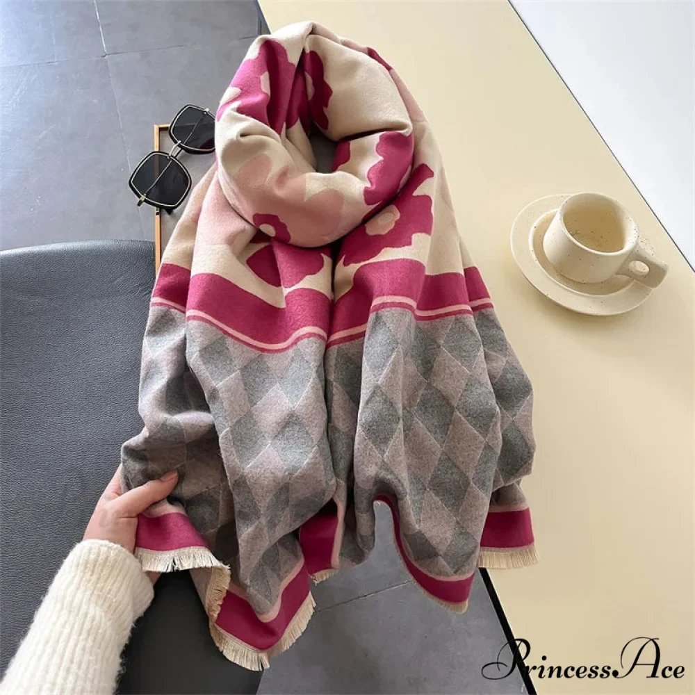 Cozy Cashmere Wrap Blanket Scarf - Image 3