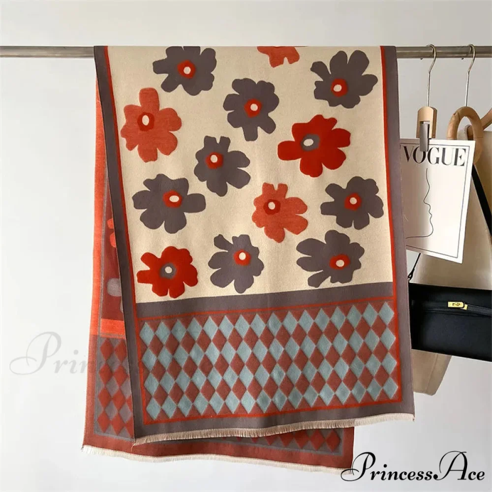 Cozy Cashmere Wrap Blanket Scarf - Image 4