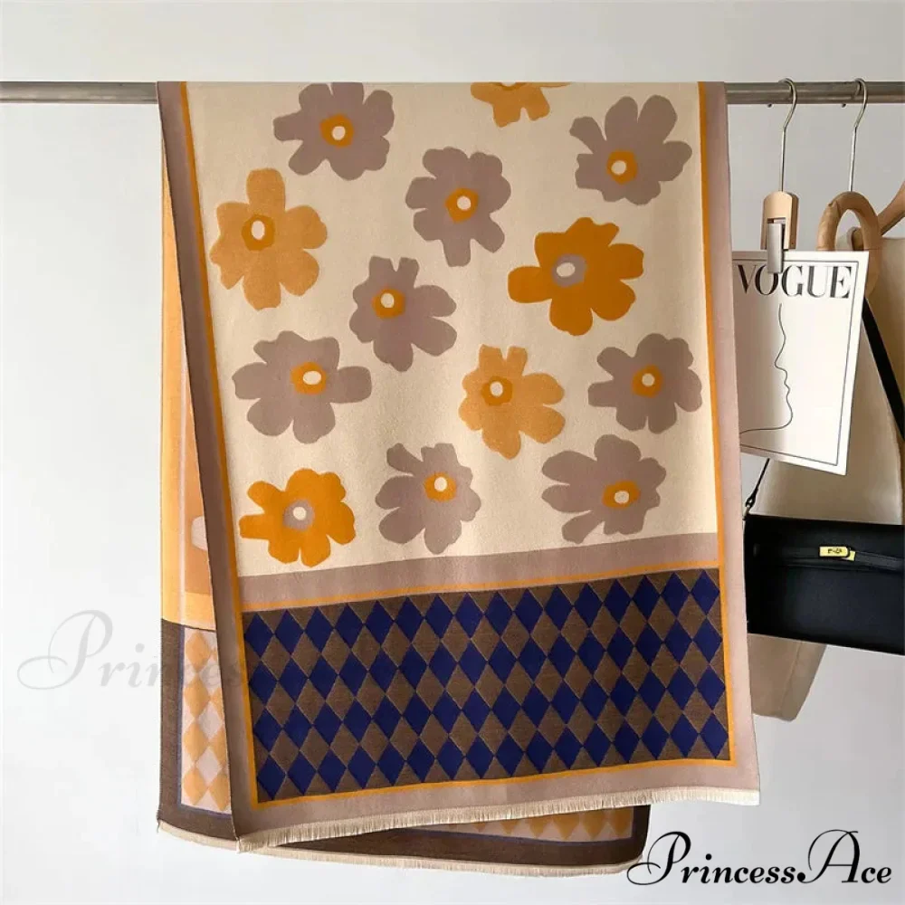 Cozy Cashmere Wrap Blanket Scarf - Image 5