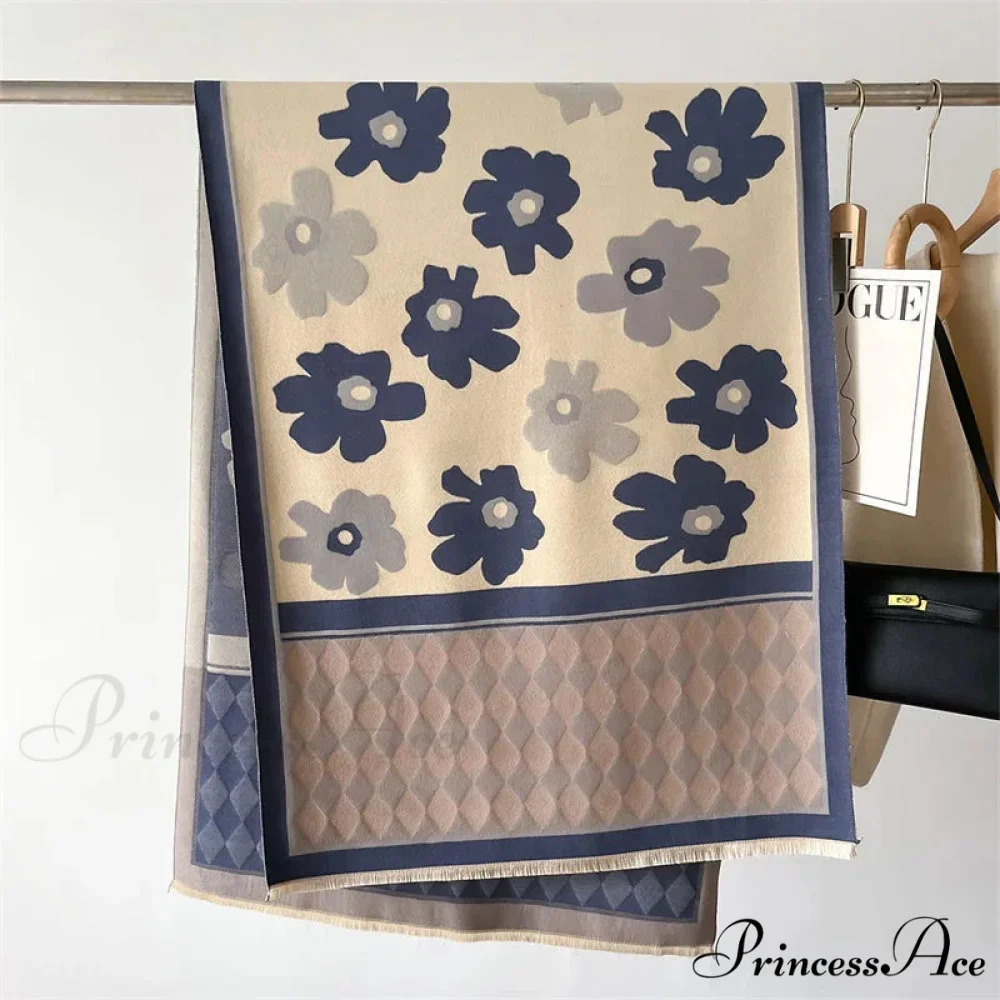 Cozy Cashmere Wrap Blanket Scarf - Image 6