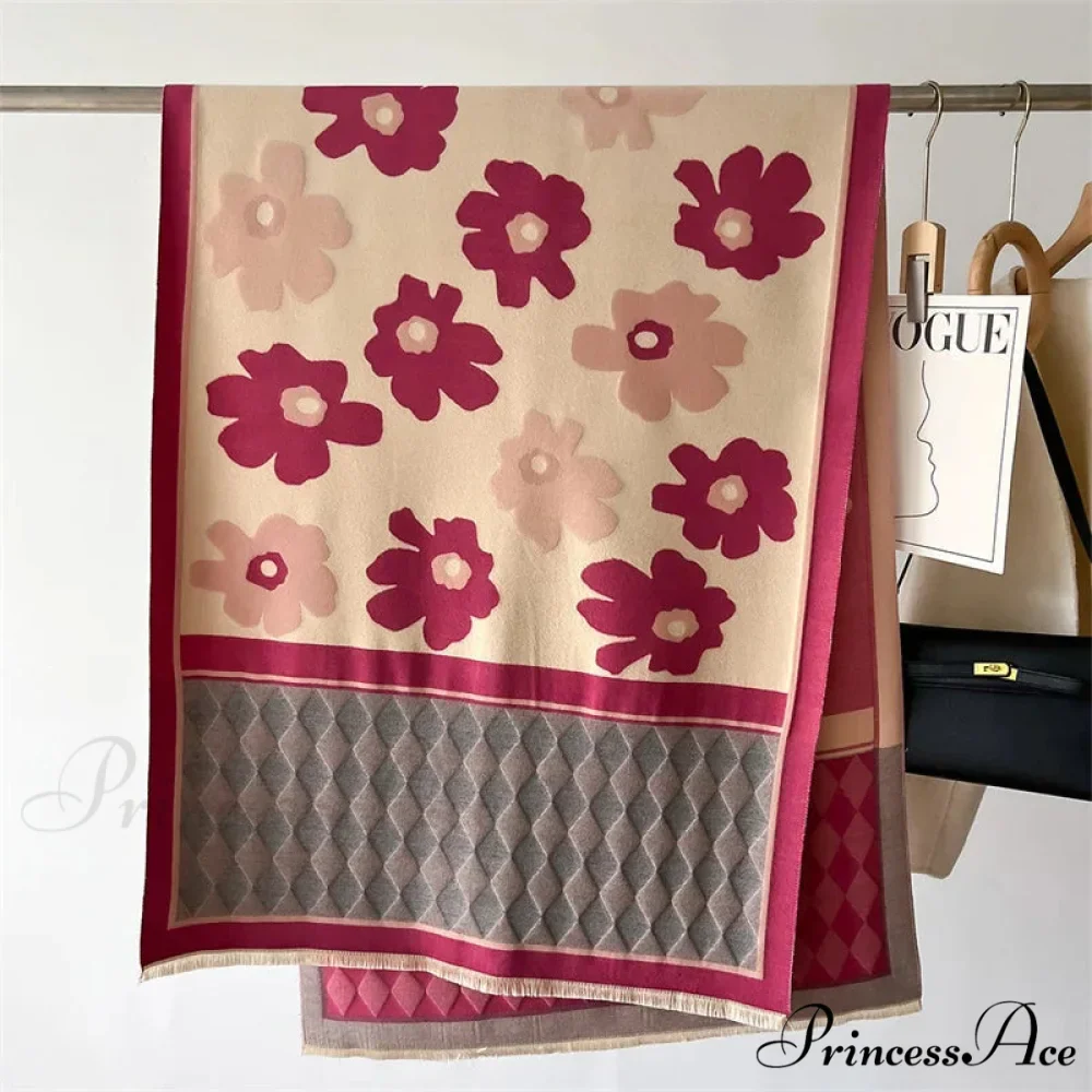 Cozy Cashmere Wrap Blanket Scarf - Image 8
