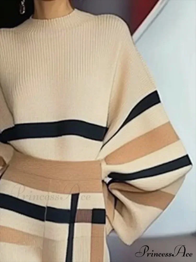 Cozy Winter Circular Neck Baggy Jumper - Image 3