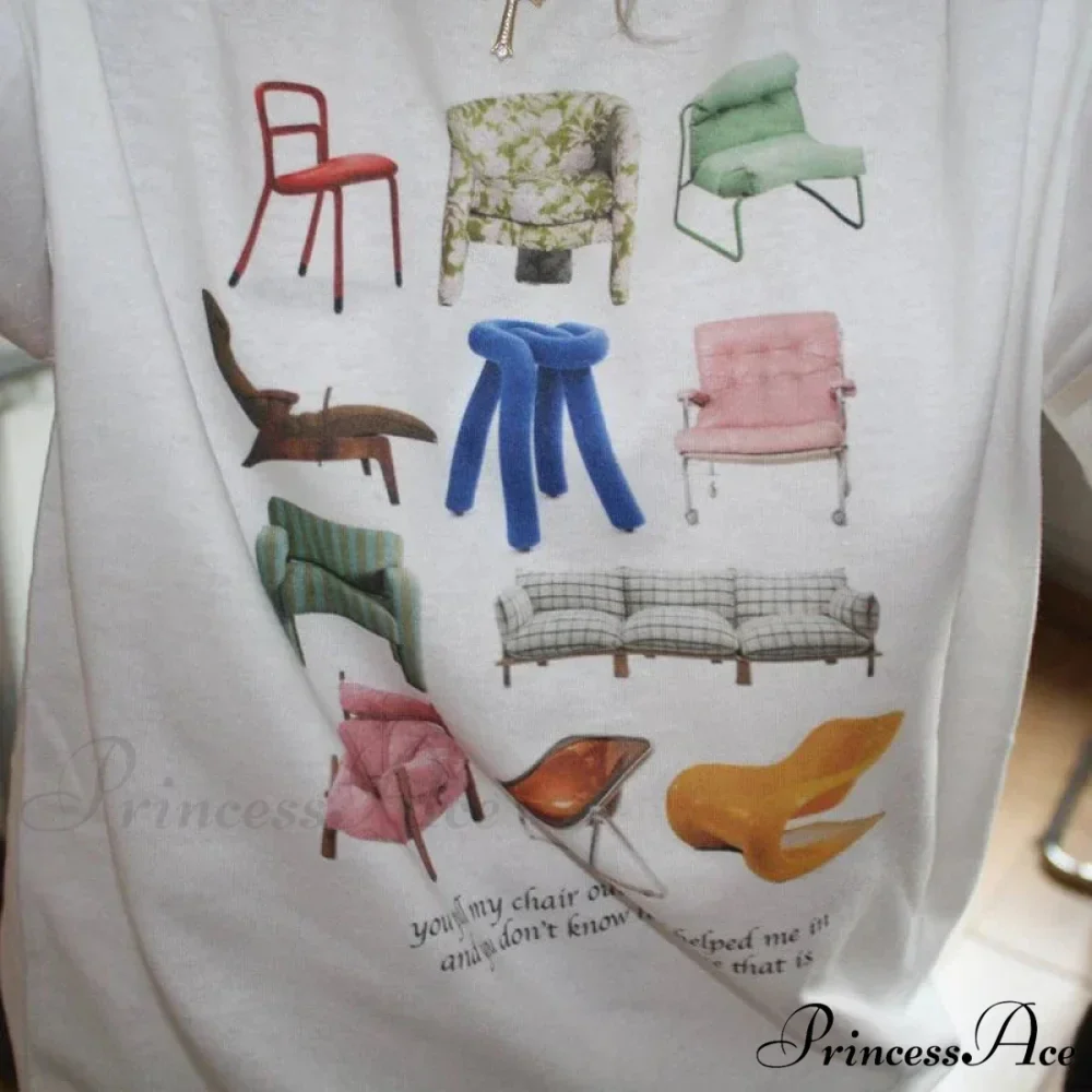 Create Seats Printed Retro T-shirt - Image 2