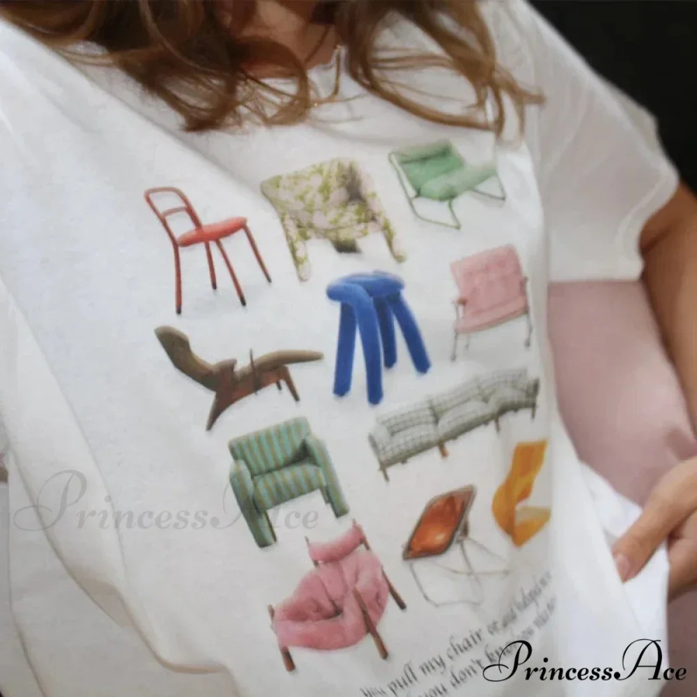 Create Seats Printed Retro T-shirt - Image 3