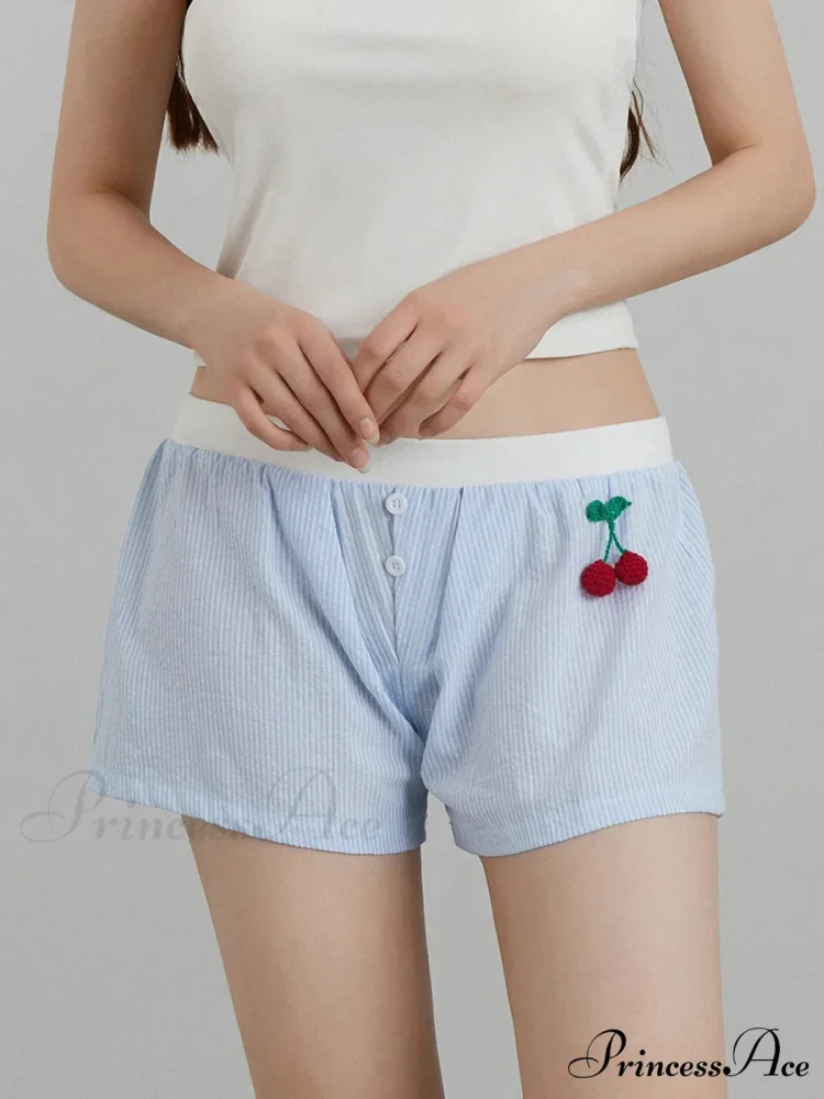 Crimson Banded Stretchy Waist Short - Image 2