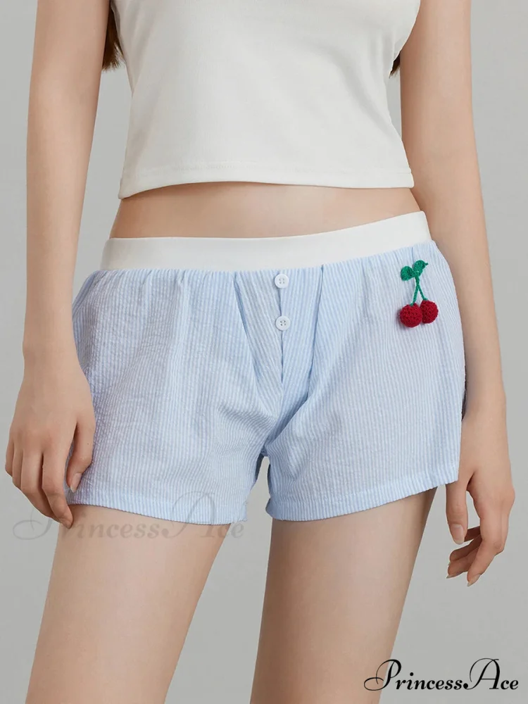 Crimson Banded Stretchy Waist Short - Image 3