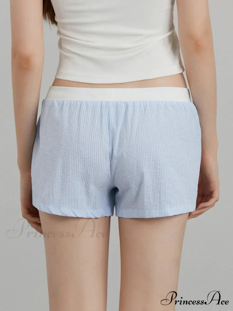 Crimson Banded Stretchy Waist Short - Image 4