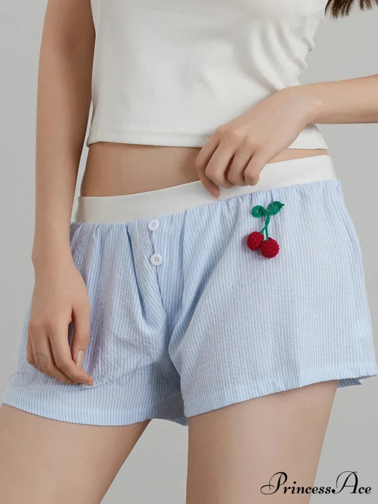Crimson Banded Stretchy Waist Short - Image 5