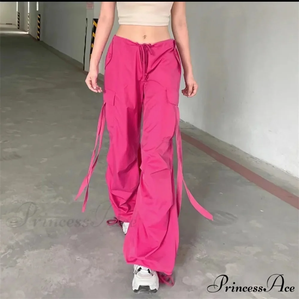 Crimson Freight Informal Elevated Waist Hip Hop Pant - Image 2