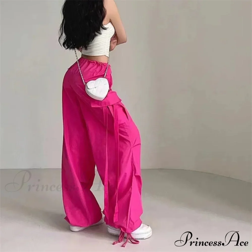 Crimson Freight Informal Elevated Waist Hip Hop Pant - Image 3