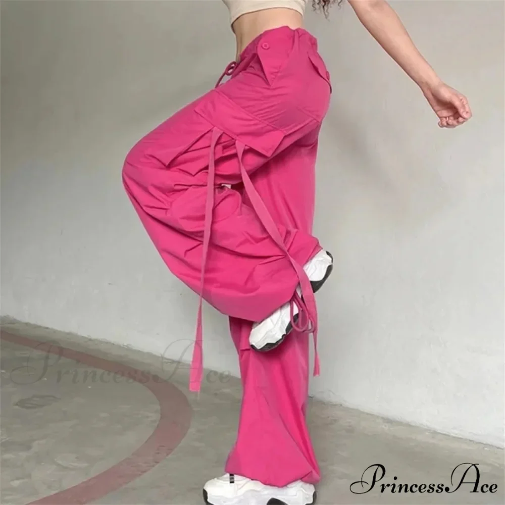Crimson Freight Informal Elevated Waist Hip Hop Pant - Image 4