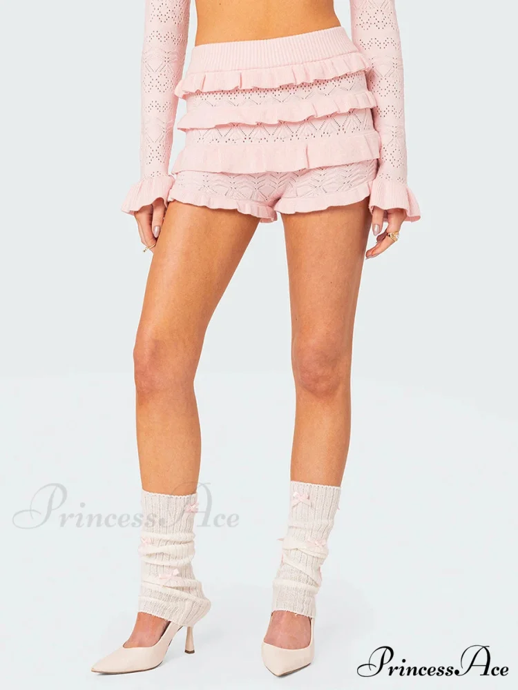 Crochet Frilly Hollow-Out Brief - Image 8