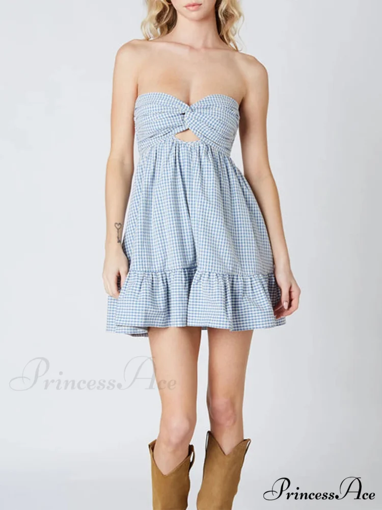 Curved Removed Tiny Dress - Image 3