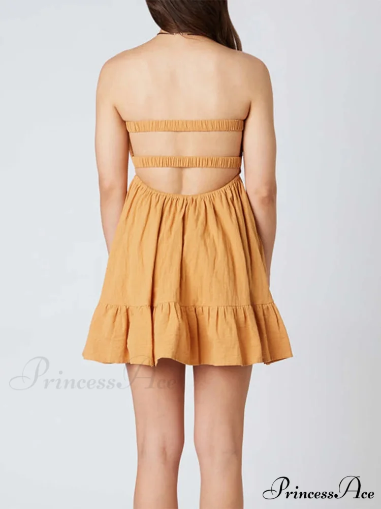 Curved Removed Tiny Dress - Image 6