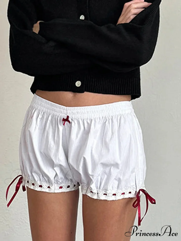 Cute Bow Frill Bloomer Short - Image 2