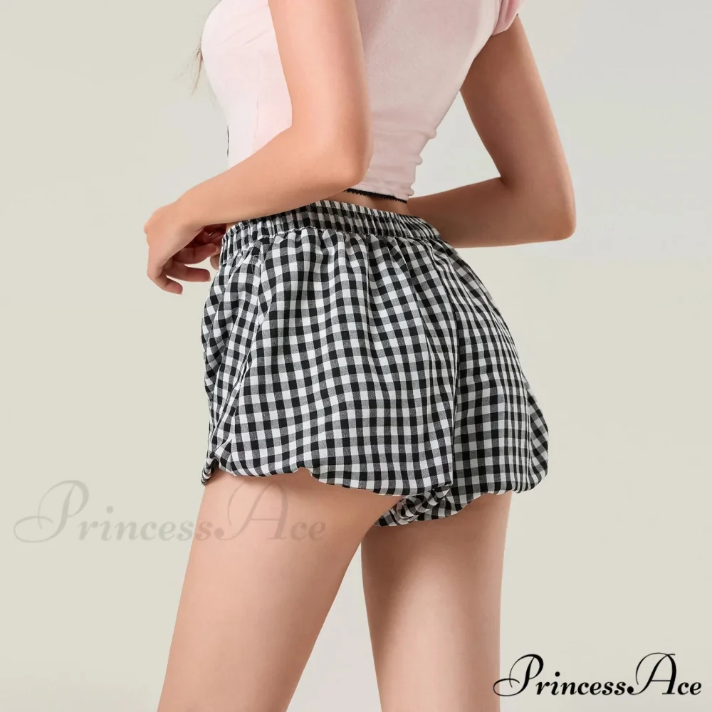 Cute Tartan Pumpkin Lounge Short - Image 6