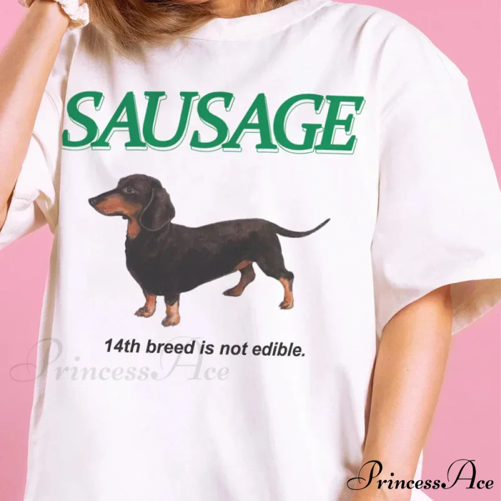 Cute Wiener Dog Humorous T-shirt