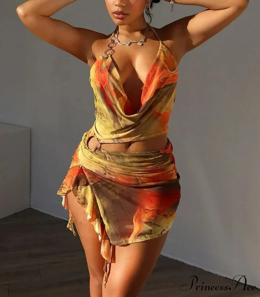 Cutout Hollowed-Out Tiny Dress - Image 3
