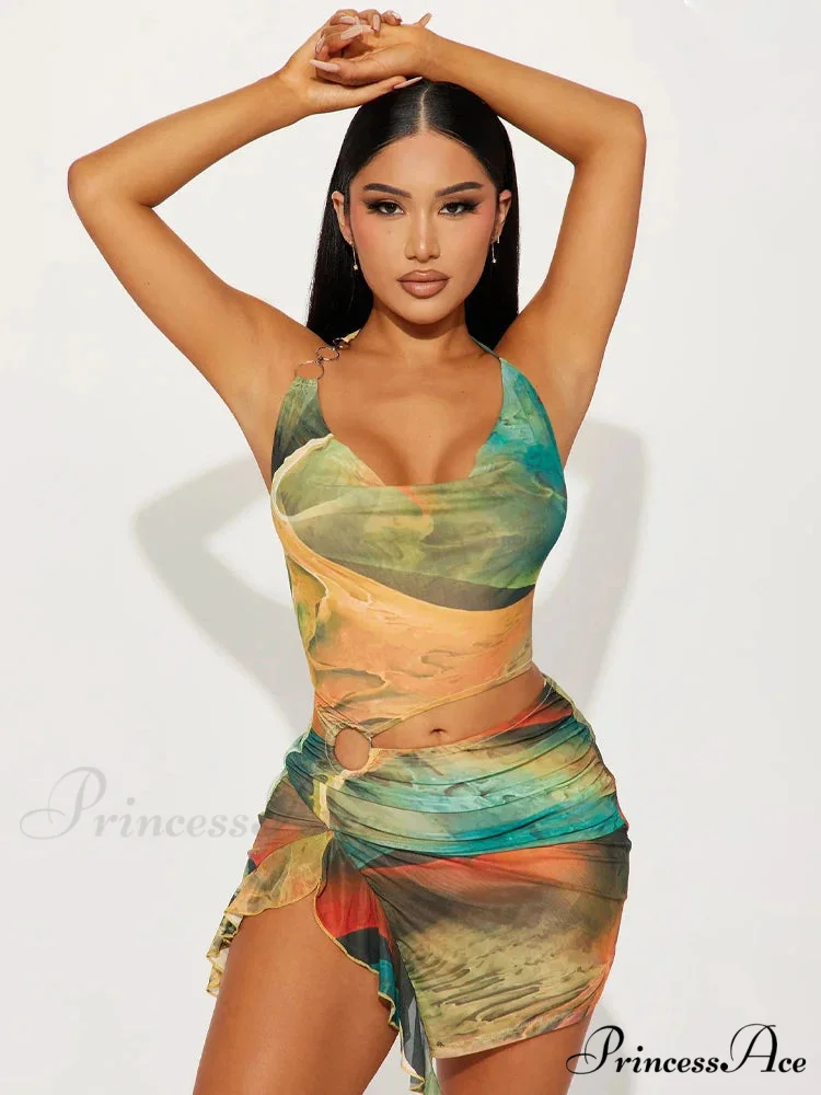 Cutout Hollowed-Out Tiny Dress - Image 5