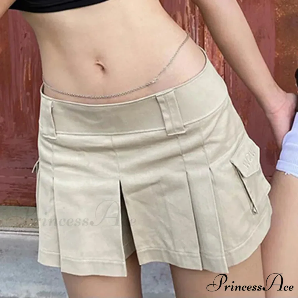 Dark Folded Tennis Style Skirt - Image 6