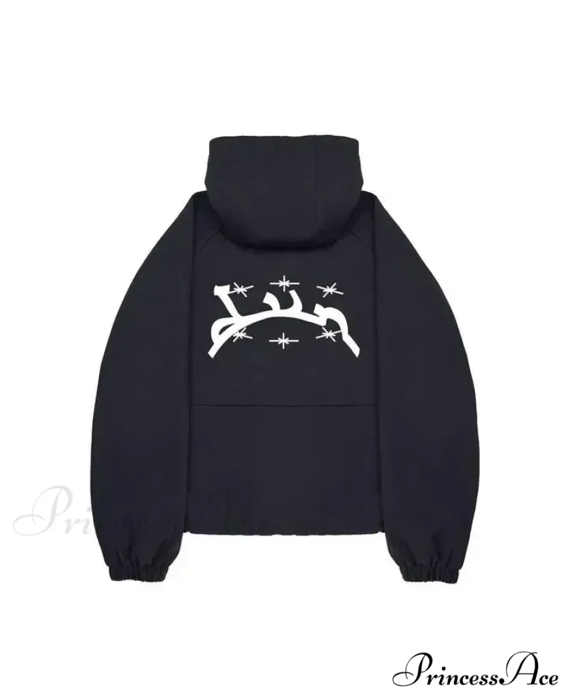 Dark Punk Faded Zipper Hoodie - Image 9