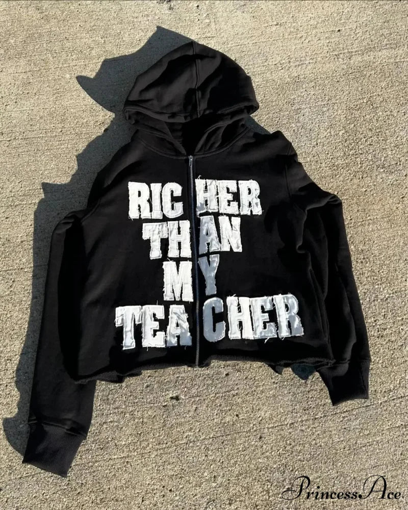 Dark Vintage Demon Slayer Hoodie - Image 3