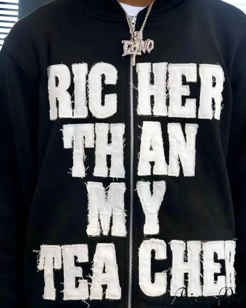 Dark Vintage Demon Slayer Hoodie - Image 4