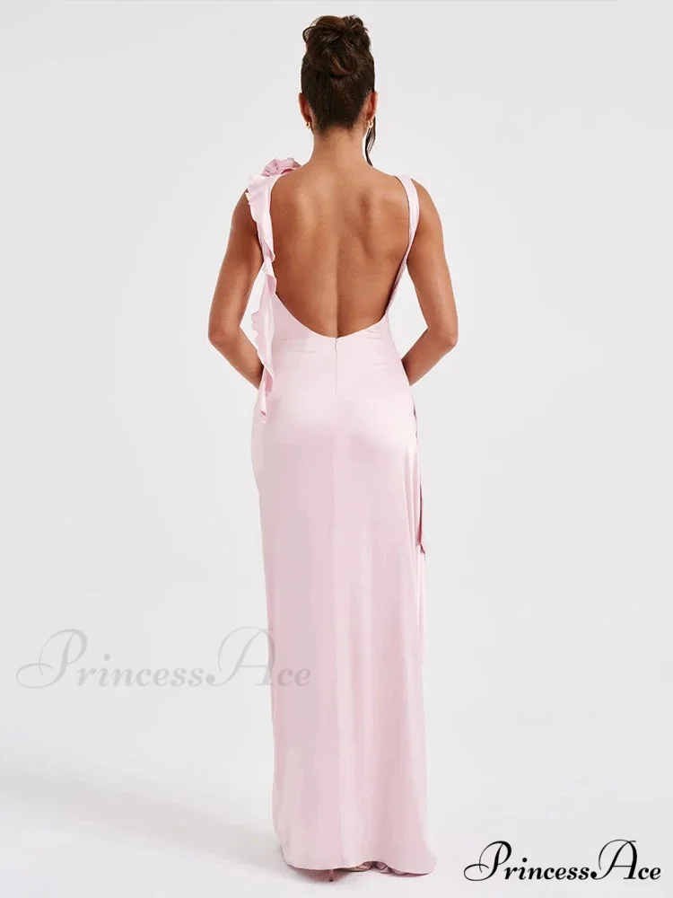 Decorative Slender Form-Fitting Holiday Dress - Image 3