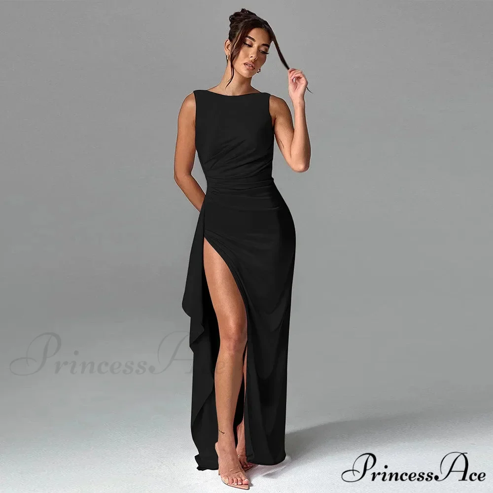 Decorative Slender Form-Fitting Holiday Dress - Image 5