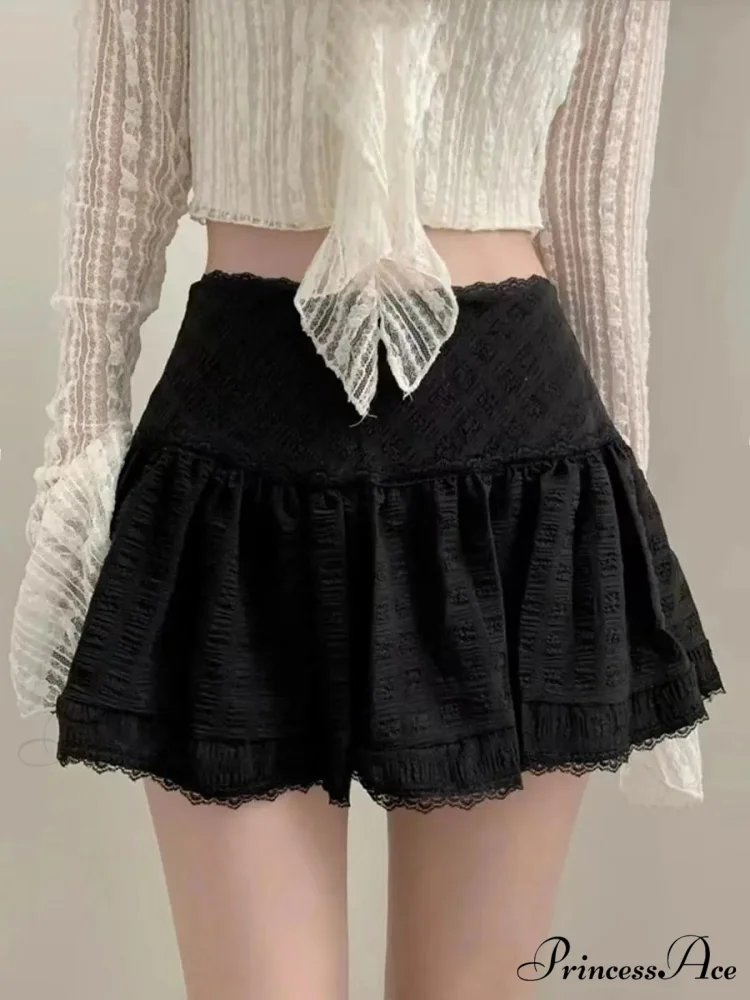 Delicate Sugary Cake Waist Skirt - Image 3