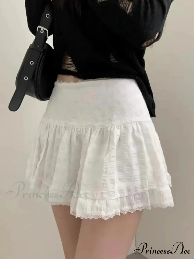 Delicate Sugary Cake Waist Skirt - Image 4