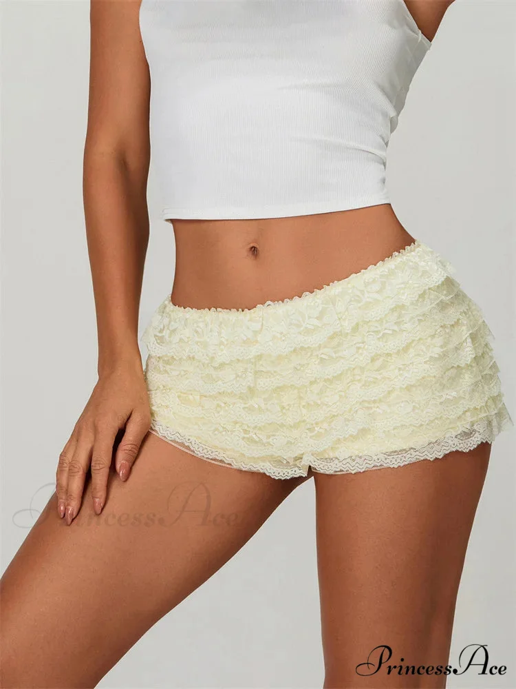 Delicate Tiered Frill Fitted Mini - Image 4