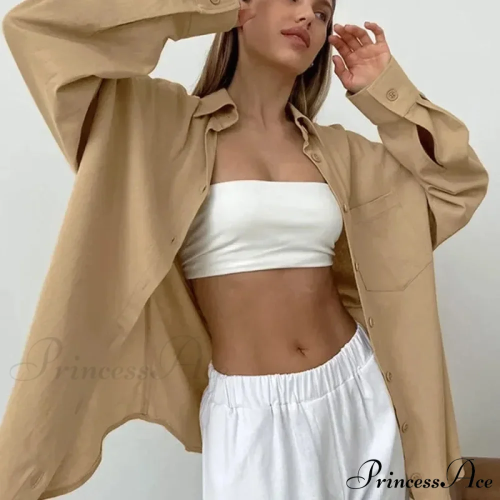 Dense Baggy Cotton Top Graceful Fall Top - Image 5