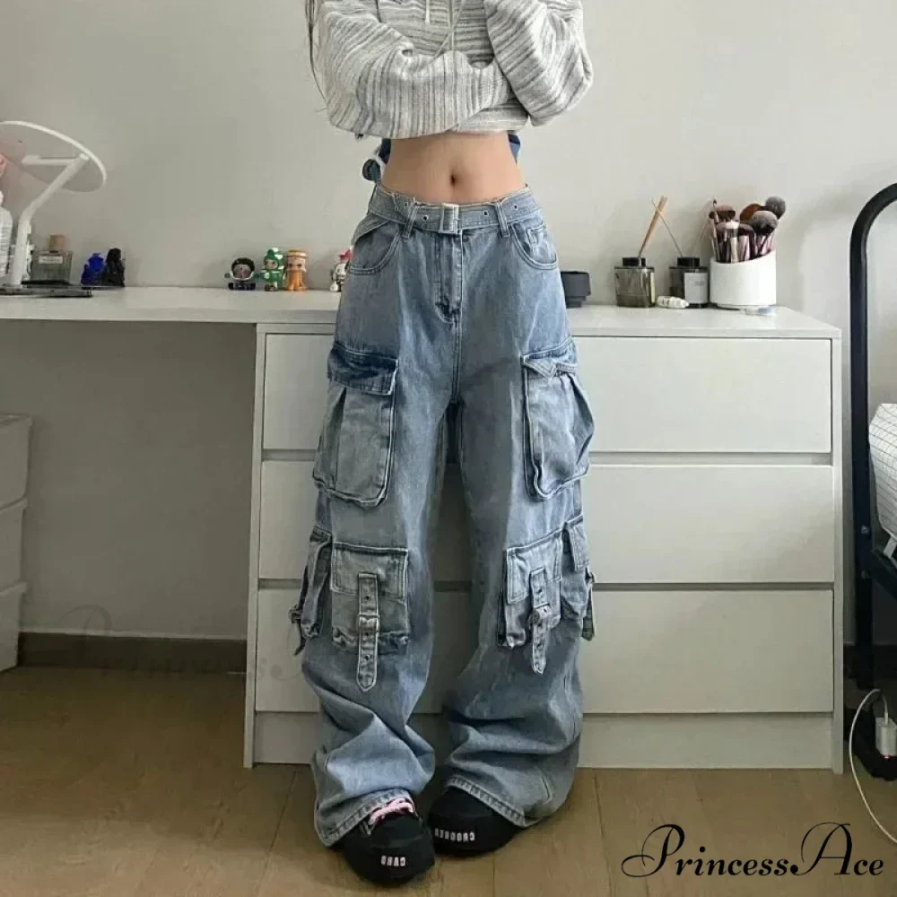 Dense Industry Freight Denim Women Trousers - Image 2