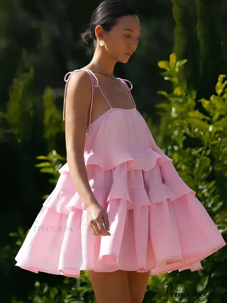 Dessert Throat High-Waisted Mini Dress - Image 3