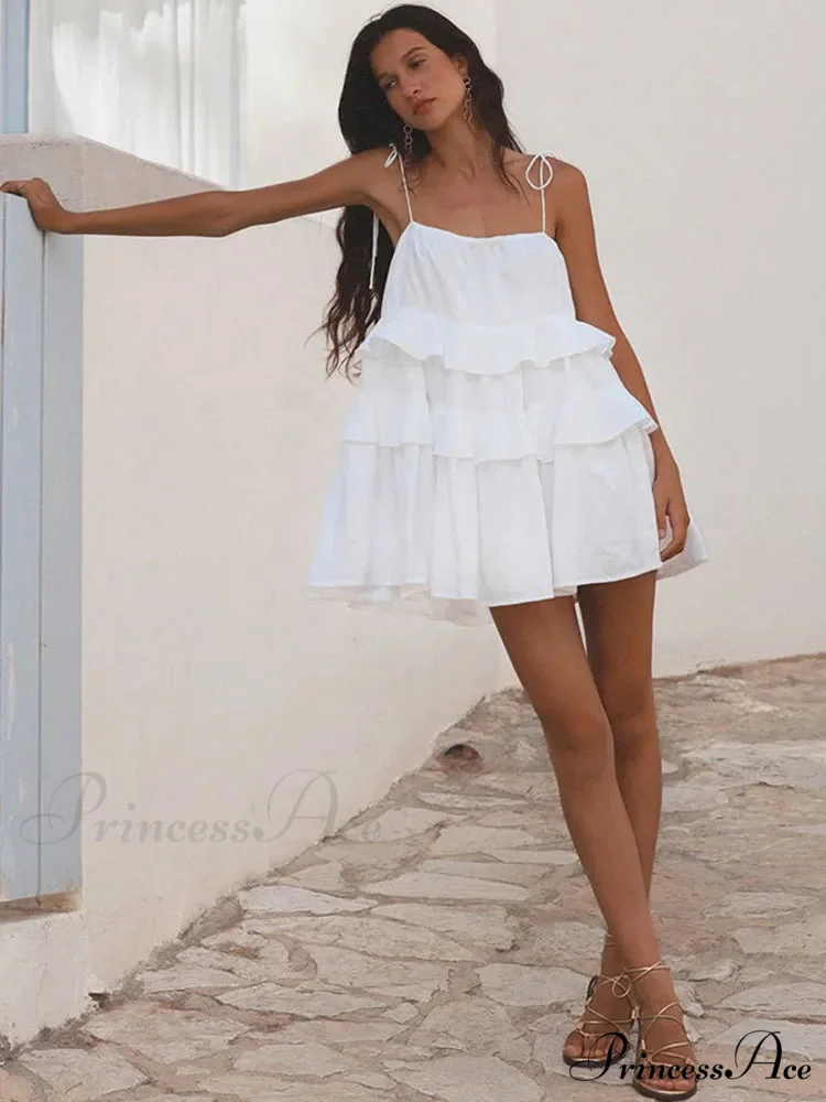 Dessert Throat High-Waisted Mini Dress - Image 5